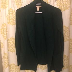 Banana Republic Green Italian Yarn Sweater